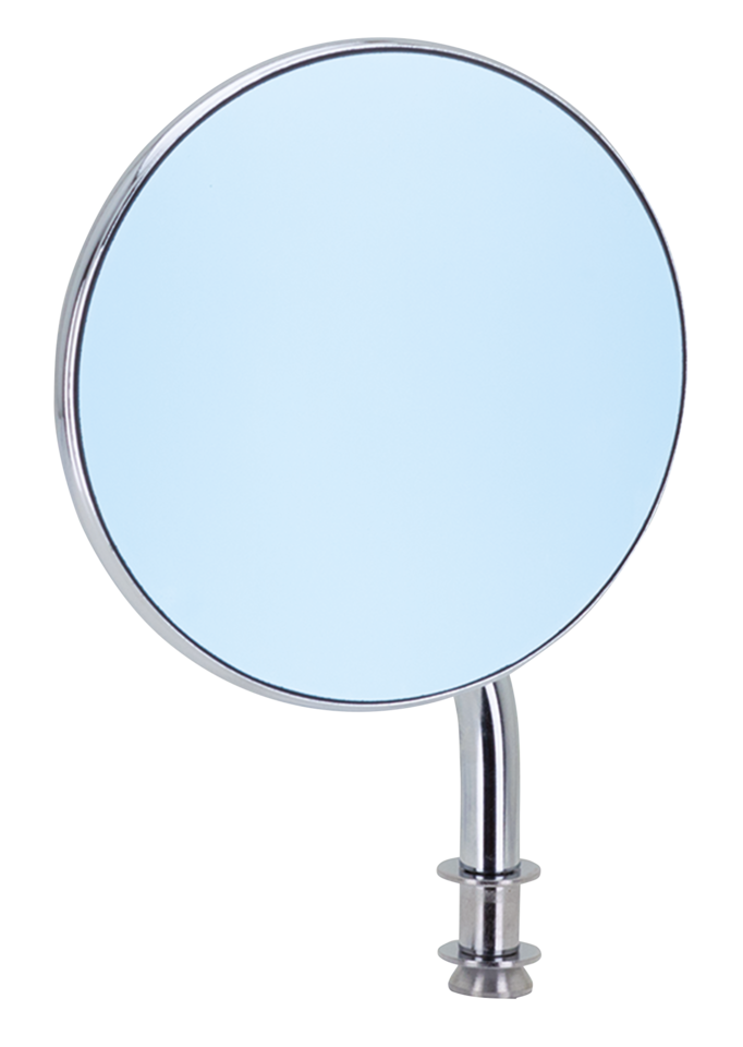 Zodiac "retro Blues" Blue Glass Mirrors – Handlebar