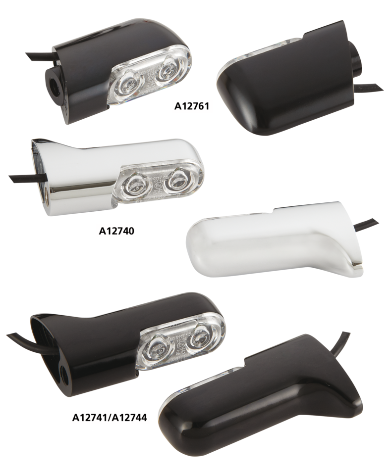 Arlen Ness Direct Bolt on Turn Signals with Power LED – Electric & Light
