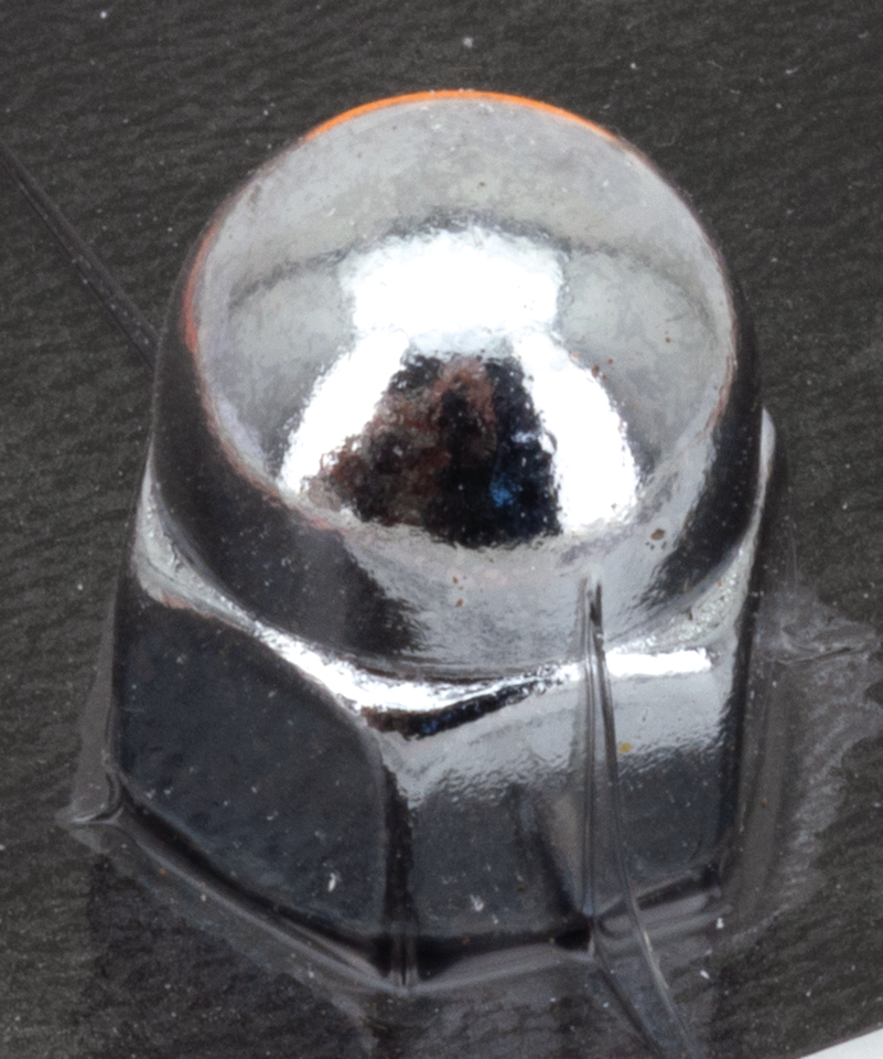 Colony Round Top Chrome Acorn Nuts – Hardware