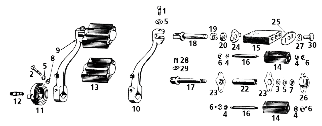 Colony Starter Parts for 45CI Models – Transmission