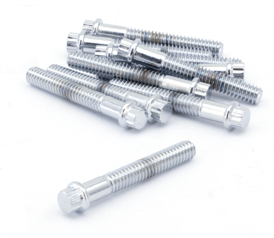 Midwest Acorn Nut Company Chrome Plated 12 Point Bolt Assortment Tray – Hardware