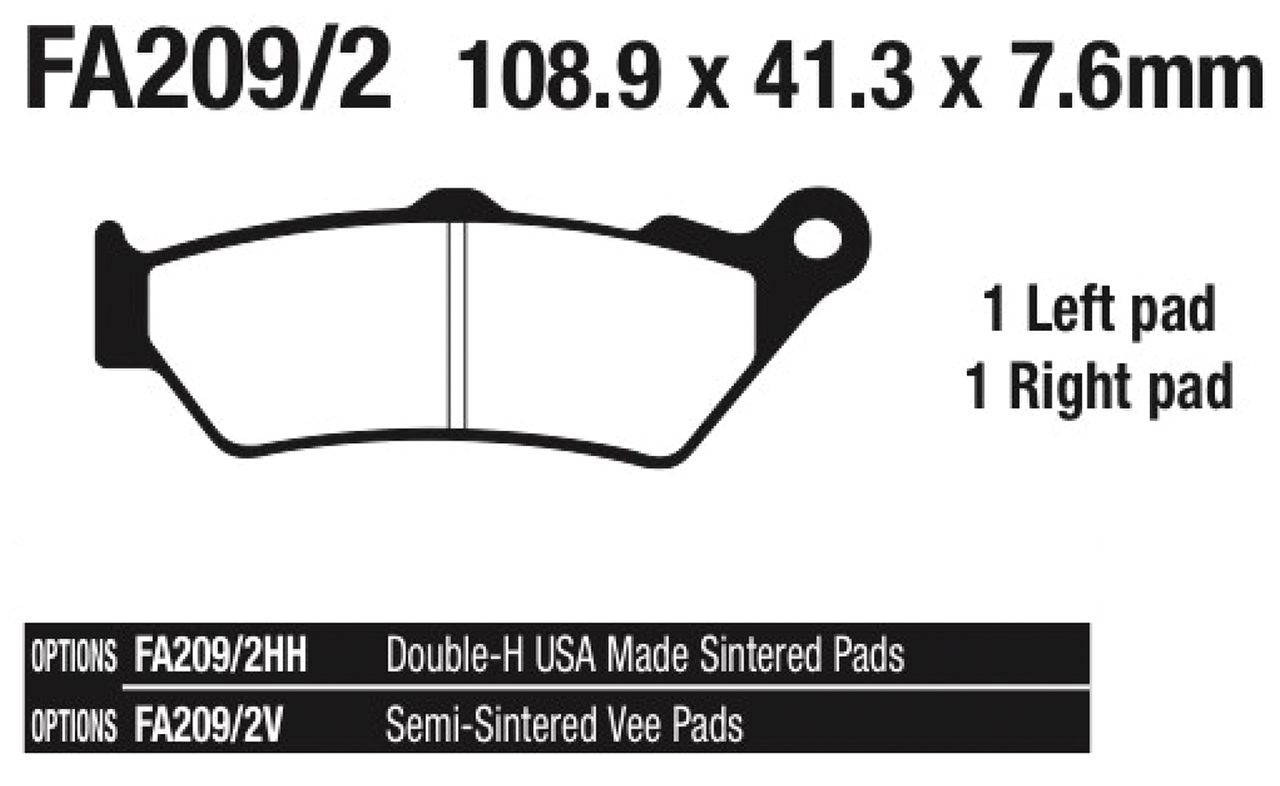 Ebc Rear Disc Brake Pads