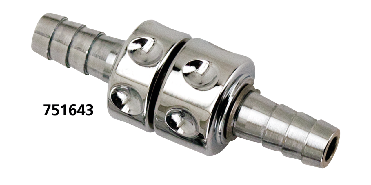 Kustom Tech In-Line Fuel Valve – Gas- & Oil Tank