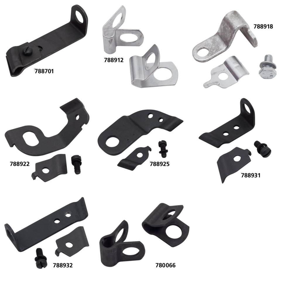 Colony Throttle Control Cable Clips & Brackets for Vintage Models – Intake