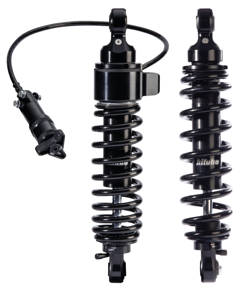 Bitubo Remote Adjustable Shocks for Touring – Frame & Rear Suspension