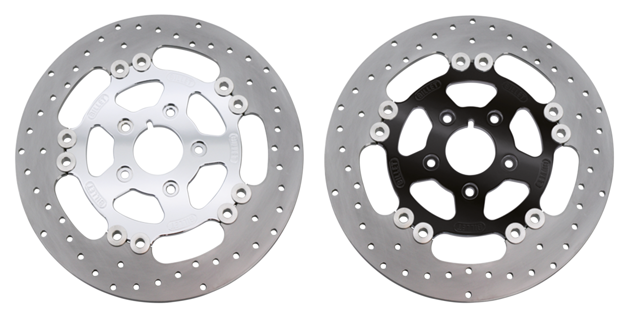 Harrison Billet Harrison's Full Floating Stainless Iron Disc Brake Rotors, with Billet Aluminum Center