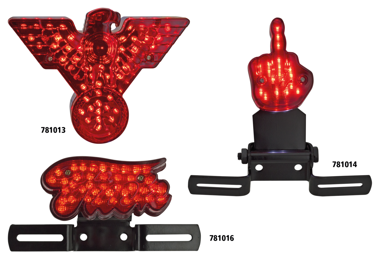 V-Twin Chopper LED Taillights – Electric & Light