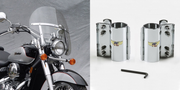 National Cycle Chopped Heavy-Duty Windshield