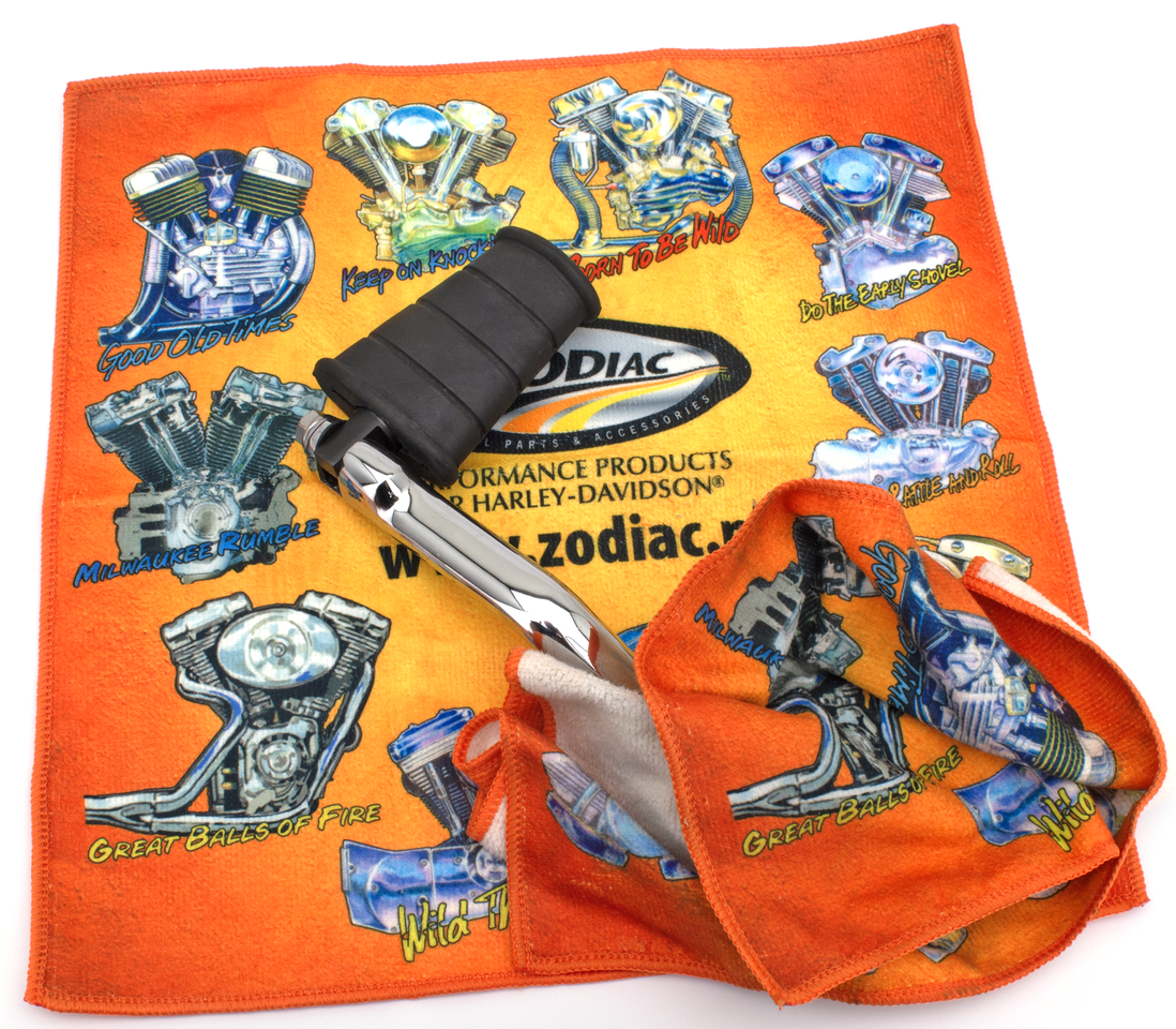 Zodiac Microfiber Detailing Towel – Helmets