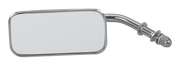 Zodiac Chrome Rectangular Mirror – Handlebar