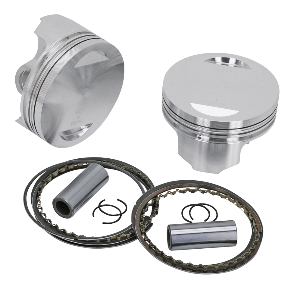 Wiseco 3 3/4" Big Bore Piston Kits for Evolution Big Twin – Engine