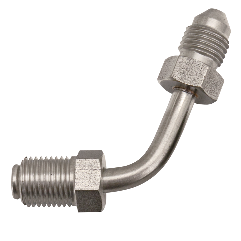 Goodridge Front ABS Manifold Adapter for Milwaukee Eight Softail – Control Cables & Hydraulic Lines