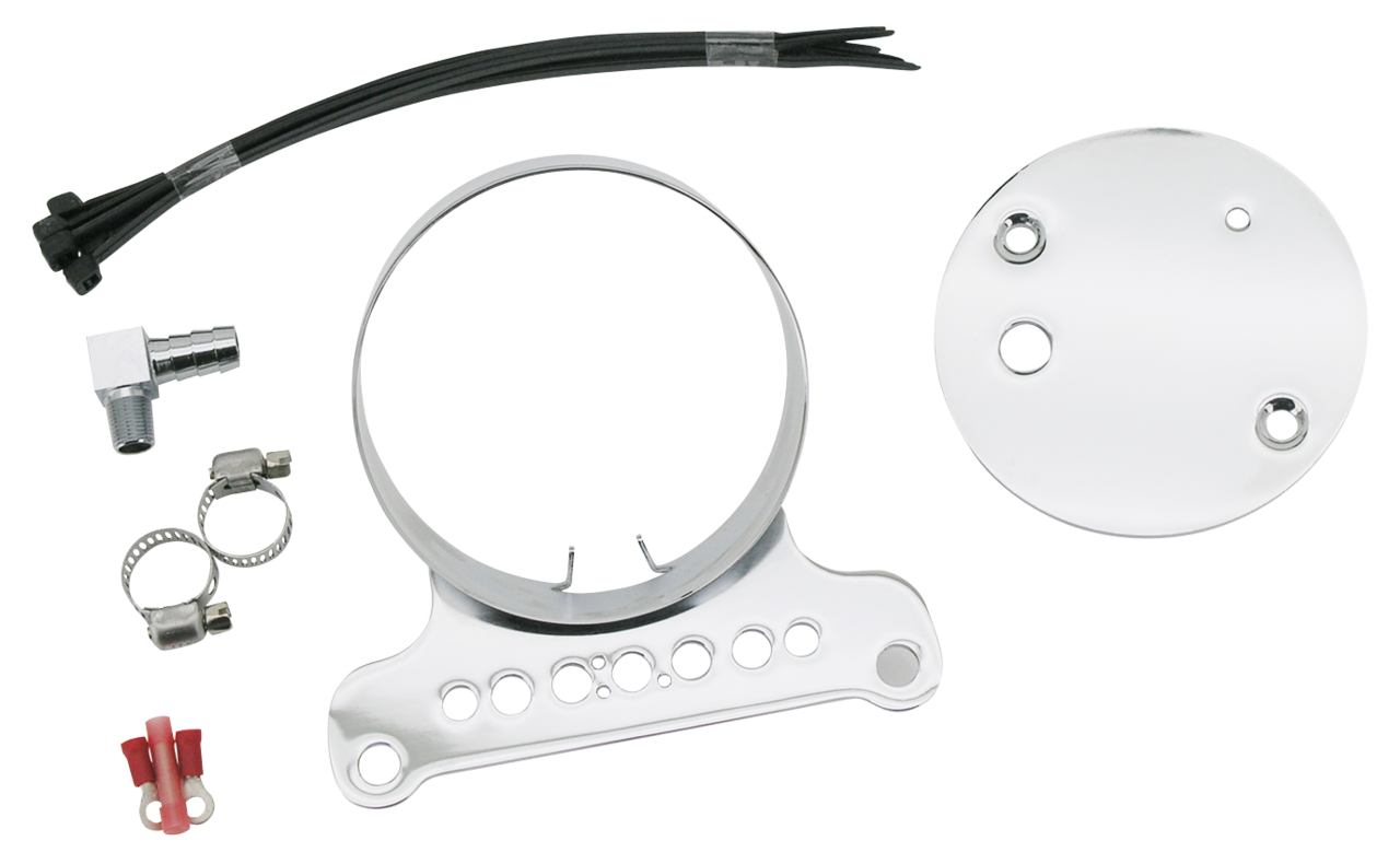 Zodiac Instrument Brackets for Sportster, Dyna & Police Road King – Gauges & Dashes