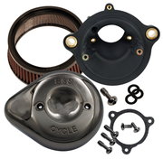 S&S Stealth Dark Chrome Teardrop Air Cleaner Kit – Intake