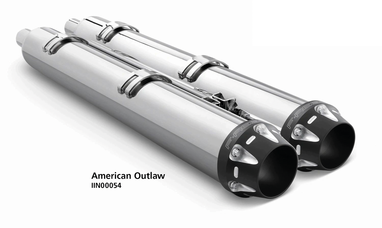 Freedom Performance Exhaust 4 1/2" Slip-Ons for Indian Powerplus & Thunderstroke