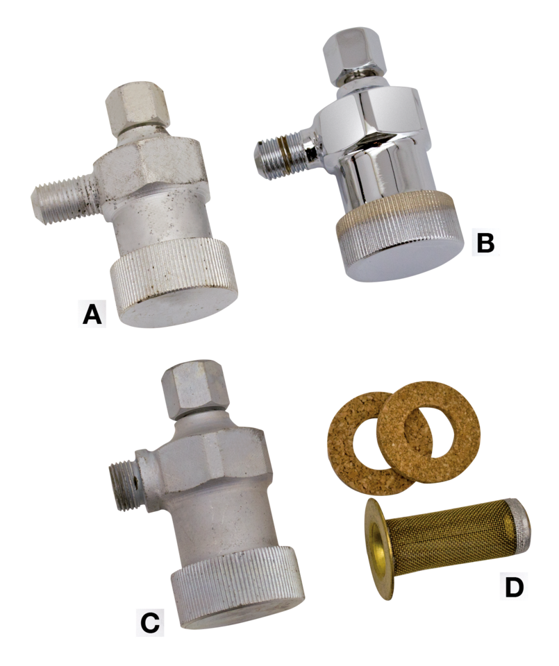Samwel Supplies Gas Strainers for Vintage Models – Gas- & Oil Tank