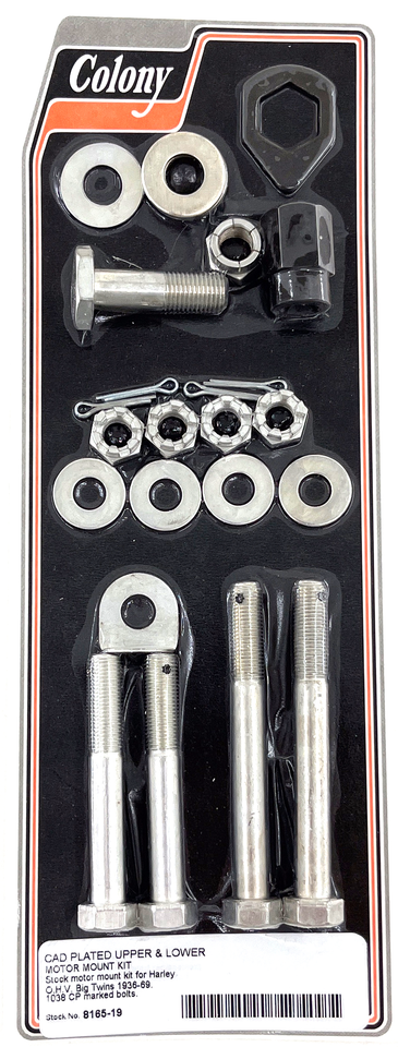 Colony Early Big Twin Motor Mount Kit – Hardware