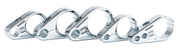 Zodiac Chrome Cable Clamps – Control Cables & Hydraulic Lines