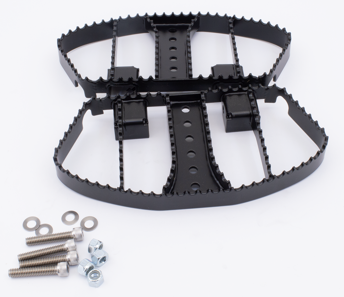 Burly Mx Style Floorboards – Foot Control