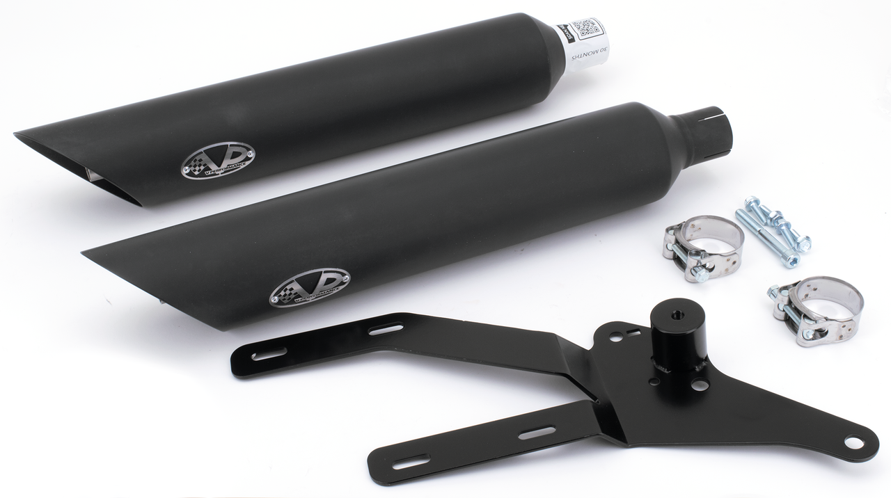 V-Performance Slip-On Mufflers for Milwaukee Eight Softail – Exhaust
