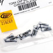 Midwest Acorn Nut Company Chrome Plated Torx Head Screws Assortment – Hardware