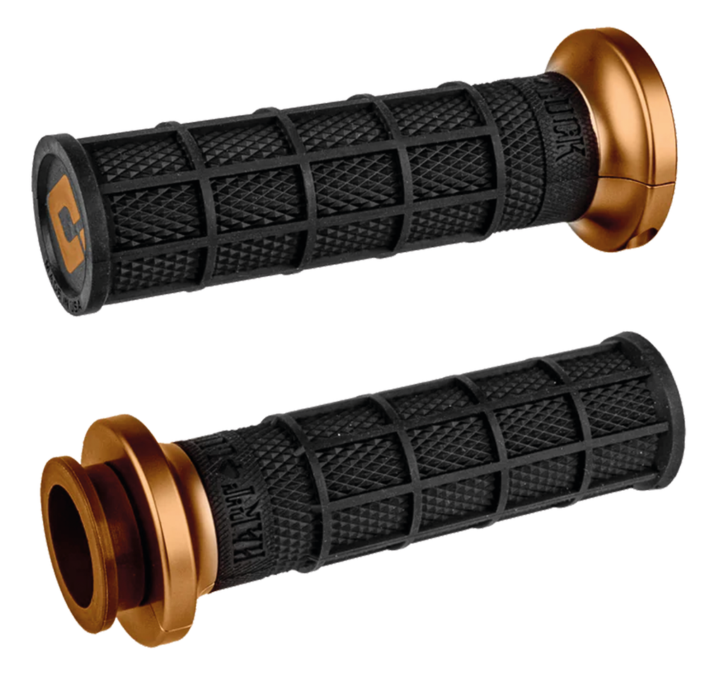 Hart Luck Odi Hart-Luck Lock-On Signature Full-Waffle Slip-On Grips – Handlebar