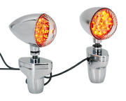 Zodiac Hi-Point Fork Mounted LED Turn Signals – Electric & Light