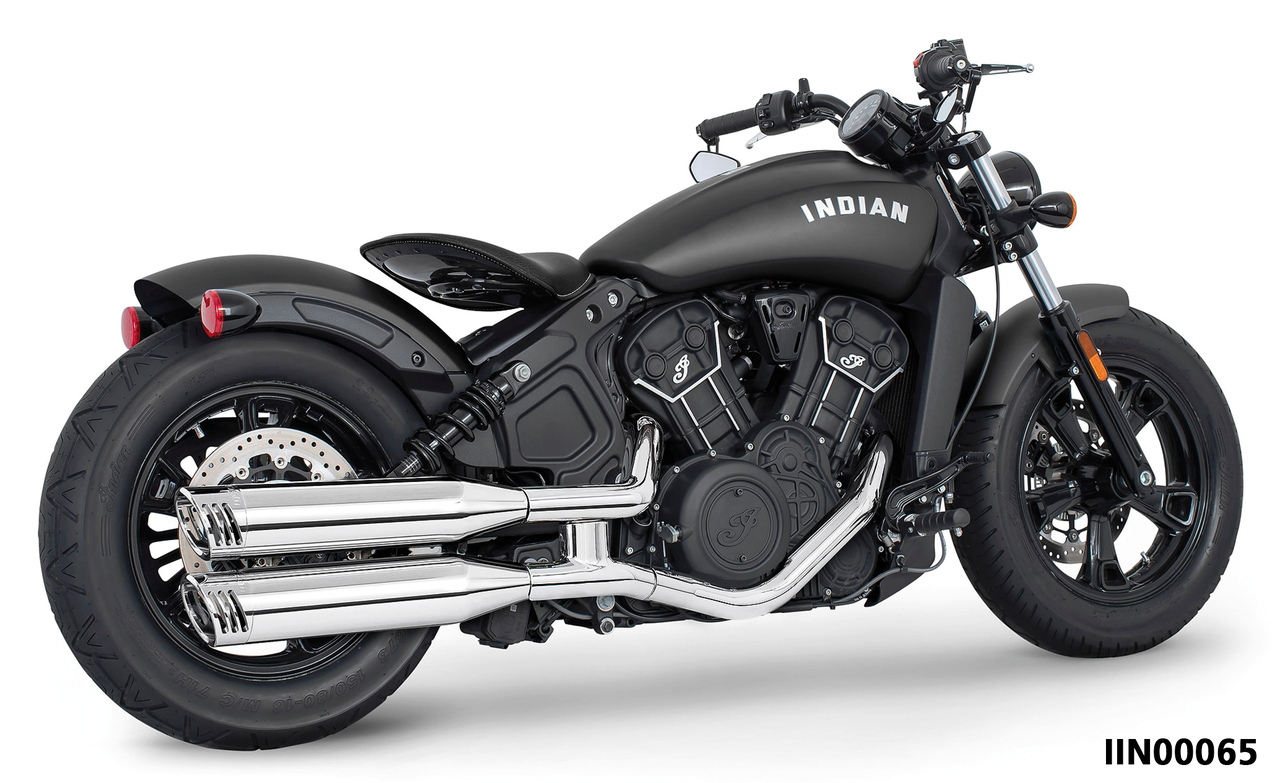 Freedom Performance Exhaust 4" Slip-Ons for Indian Scout 2015-2024