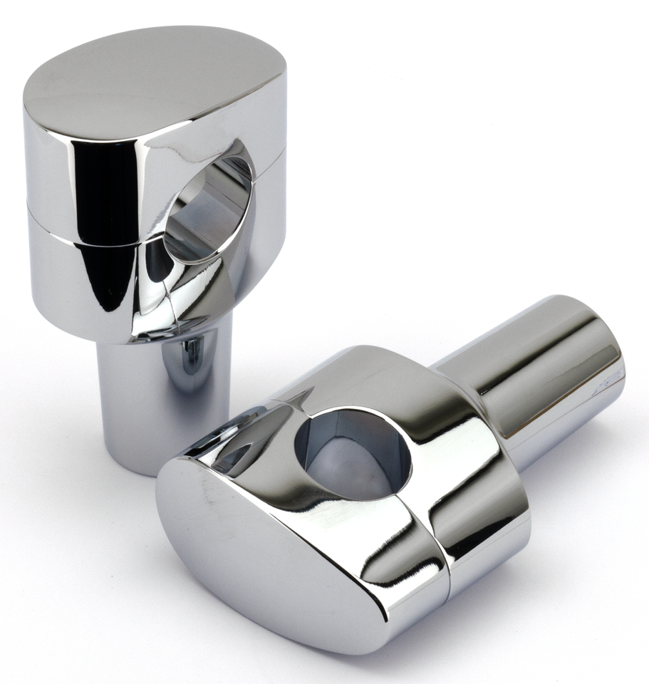 Zodiac Fusion Billet Tapered Oval Head Risers – Handlebar