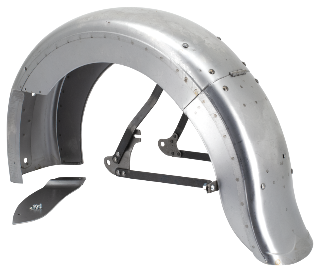 Zodiac Hinged Rear Fender for Hardtail Big Twin – Fender & Struts