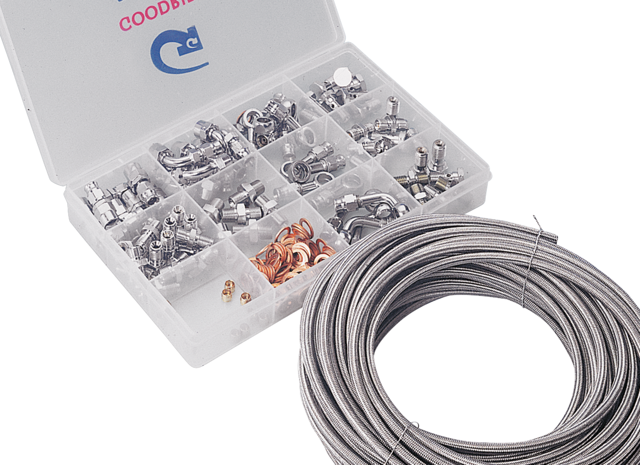 Goodridge Shop Assortment Kits – Control Cables & Hydraulic Lines