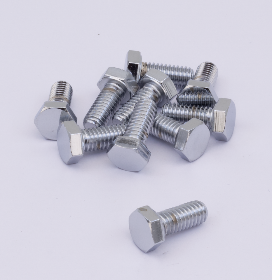 Midwest Acorn Nut Company Chrome Plated Hex Head Cap Screws Assortment – Hardware