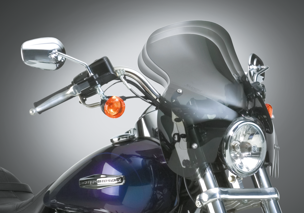 National Cycle Wave Switchblade Quick-Release Windshields