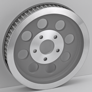 Zodiac Stock Replacement Rear Wheel Belt Pulleys – Final Drive