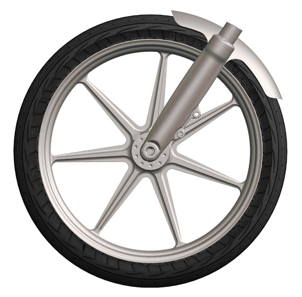 Rick's 23" Front Fenders for Breakout – Fender & Struts