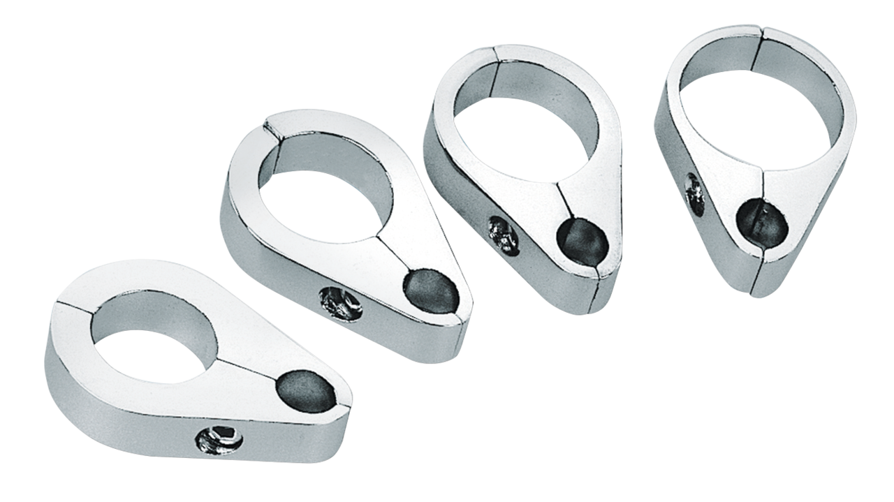 Zodiac Chrome Plated Cable and Oil Line Clamps – Gas- & Oil Tank