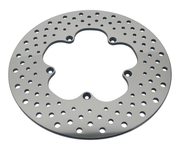 Zodiac Polished and Drilled Stainless Steel Disc Brake Rotors
