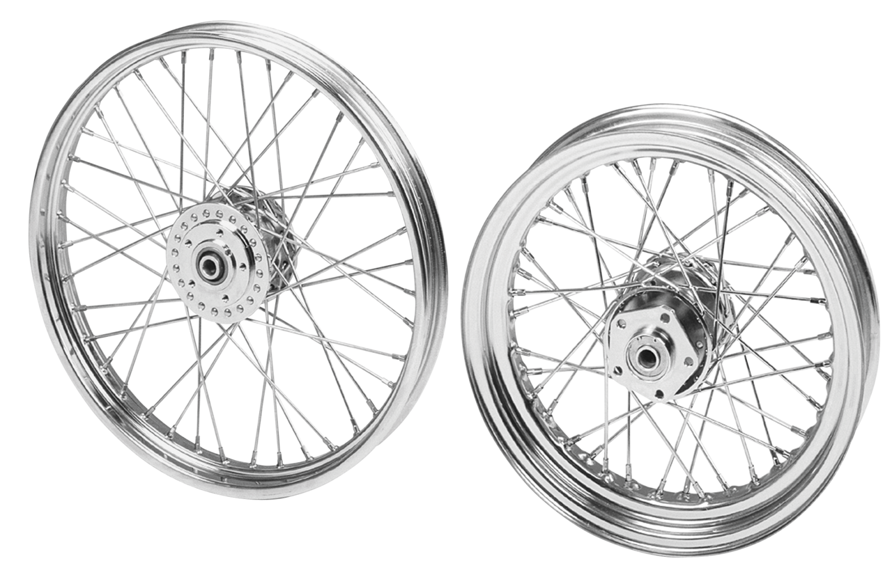 Zodiac 40-SPOKE Wheels for XL Sportster 2000 to Present – Wheel & Tire