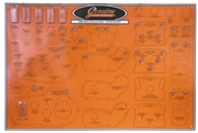 James Gasket Display Boards – Helmets