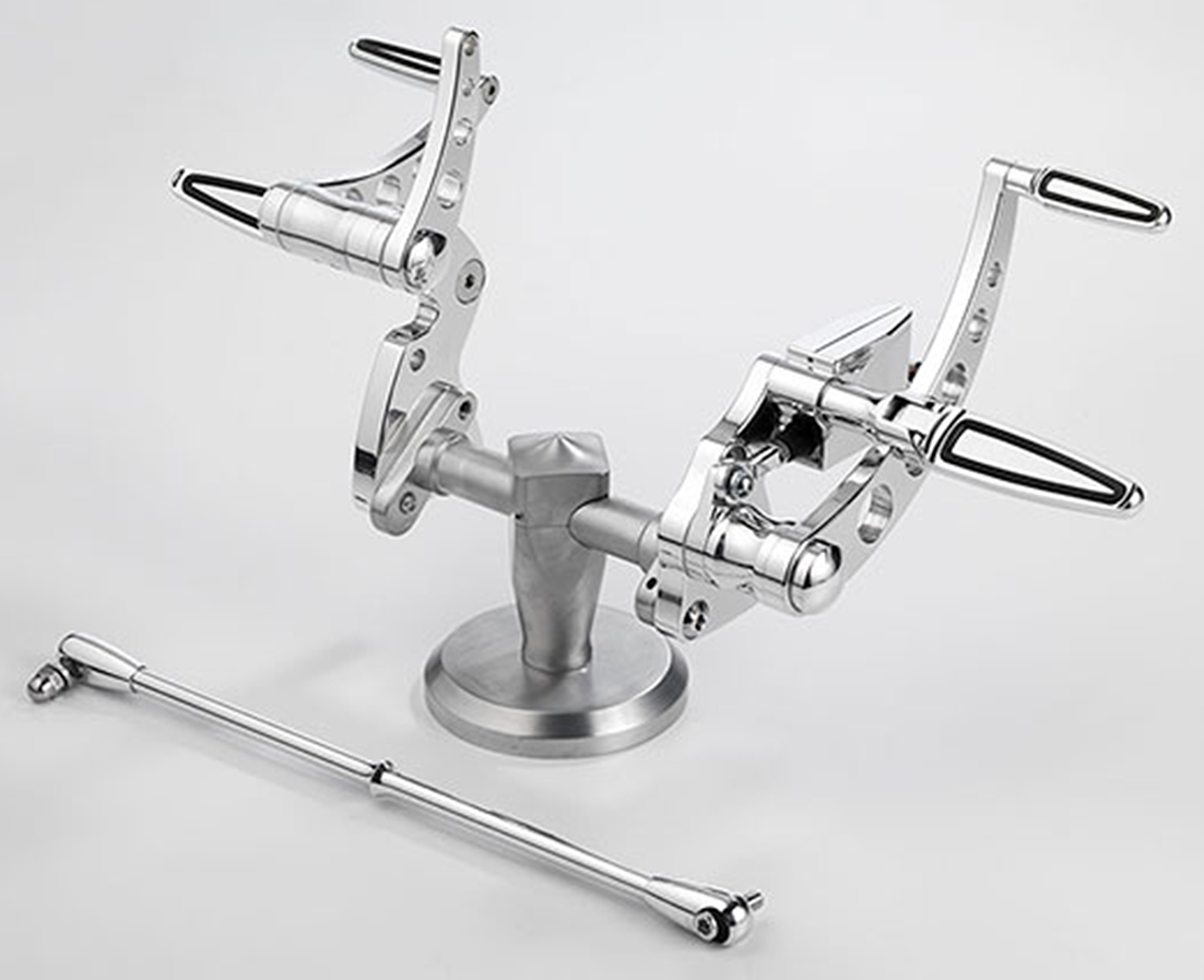 Kustom Tech Billet Forward Controls for Softail – Foot Control