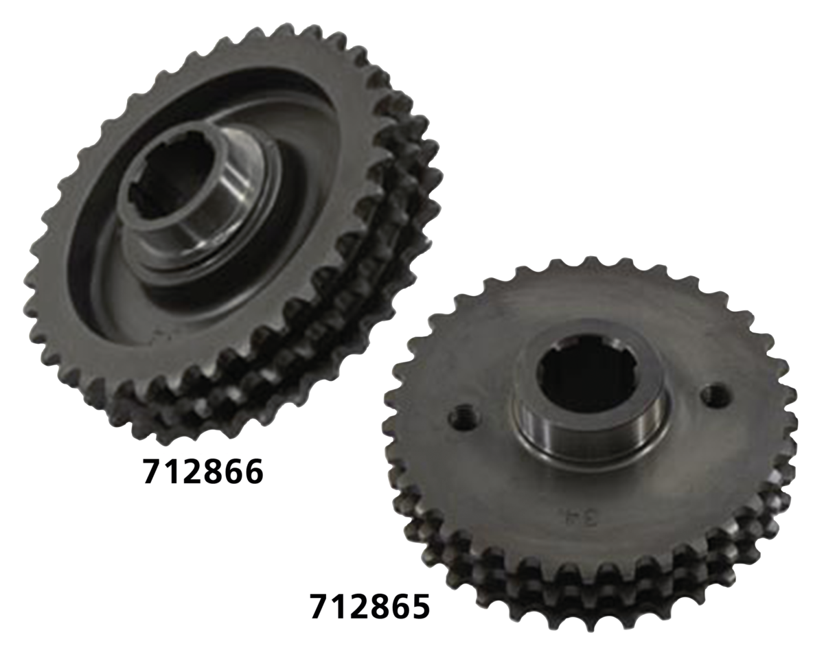 V-Twin Motor Sprockets for 1970-1990 Sportster – Primary & Clutch
