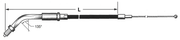 Barnett Clutches & Cables T12 - Throttle & Idle Cable 1988-1995 Sportster – Control Cables & Hydraulic Lines