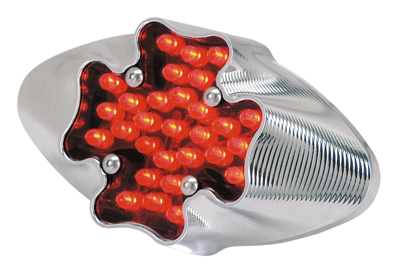 Zodiac Chrome Stepped LED Taillight – Electric & Light