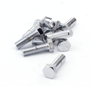 Midwest Acorn Nut Company Chrome Plated Hex Head Cap Screws Assortment – Hardware