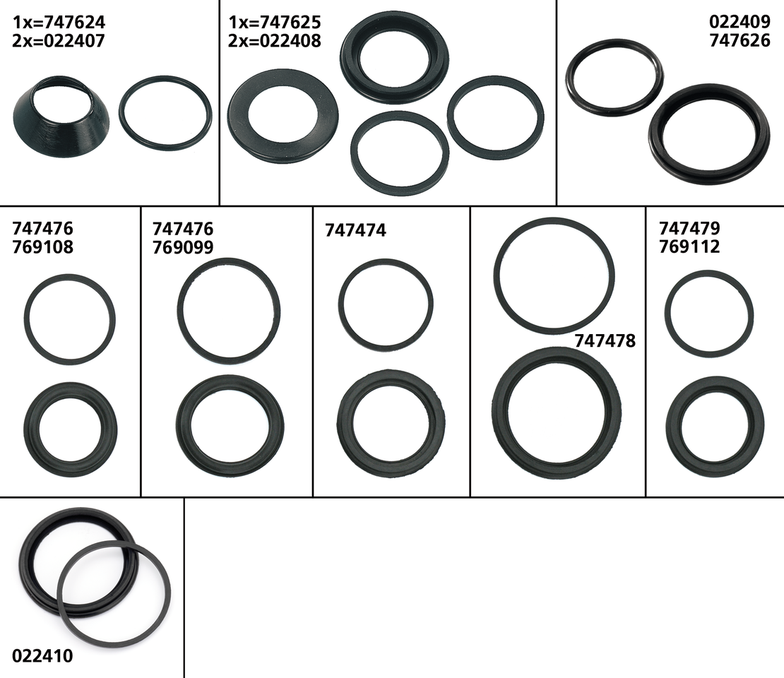 Daytona Caliper Seals & Dust Boots – Brake