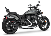 Freedom Performance Exhaust Combat Slash Cut 2-INTO-1 for Indian Powerplus & Thunderstroke