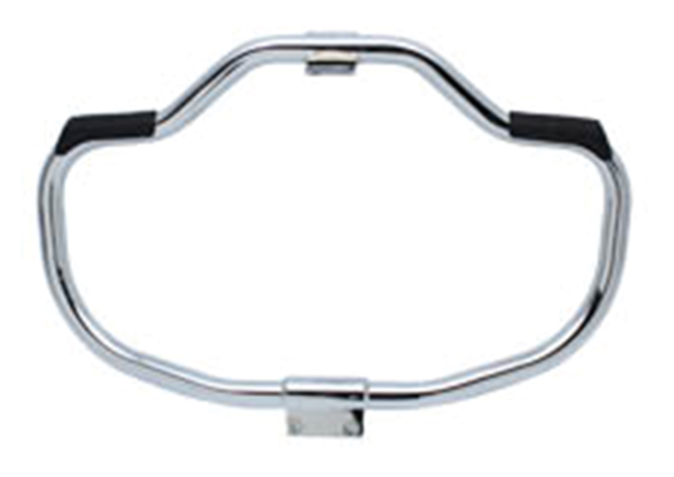 V-Twin Highway Bars with Footrest Rubbers – Frame & Rear Suspension
