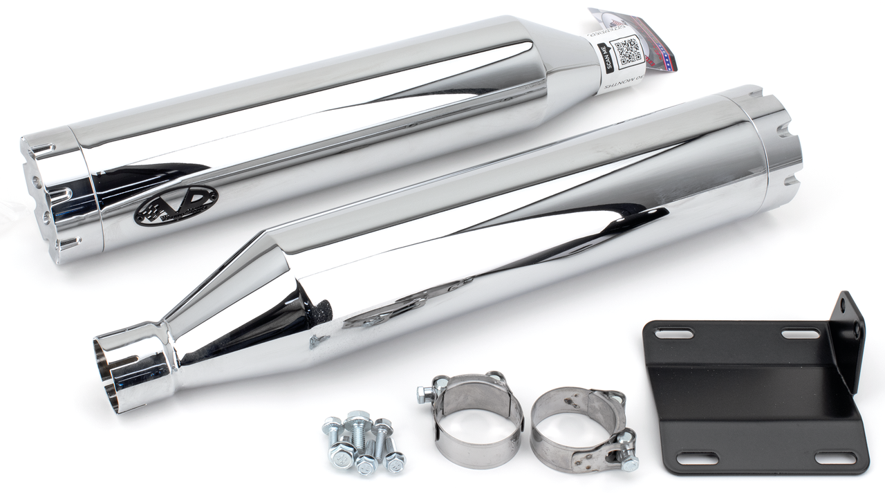 V-Performance Slip-On Mufflers for 2022-2024 Indian Chief and Super Chief – Exhaust