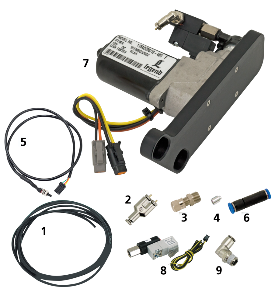 Legend Air Suspension Replacement Parts – Frame & Rear Suspension