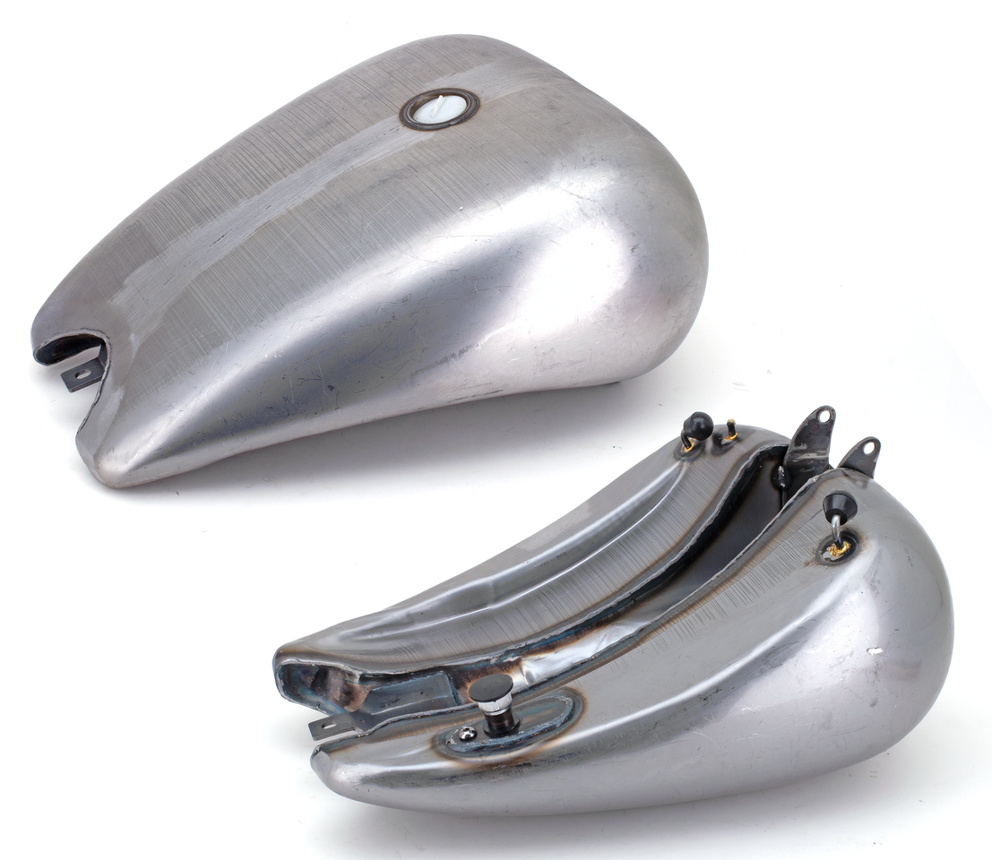Zodiac 2" Stretched Gas Tank for Softail Twin Cam – Gas- & Oil Tank